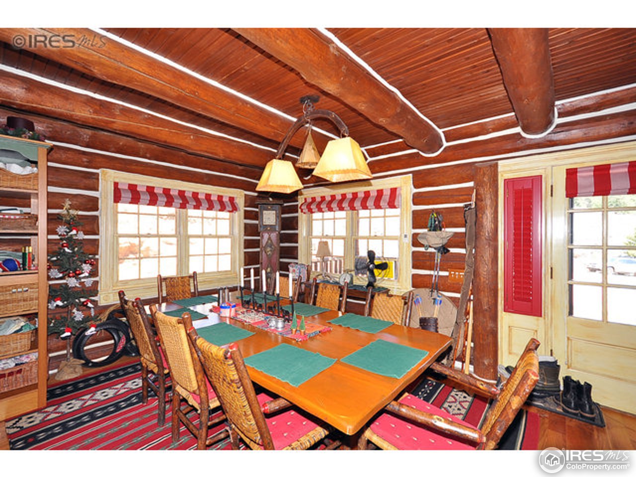 1232 Beartrap Road Red Feather Lakes, CO 80545 - Photo 10 of 25 What a place for Christmas dinner