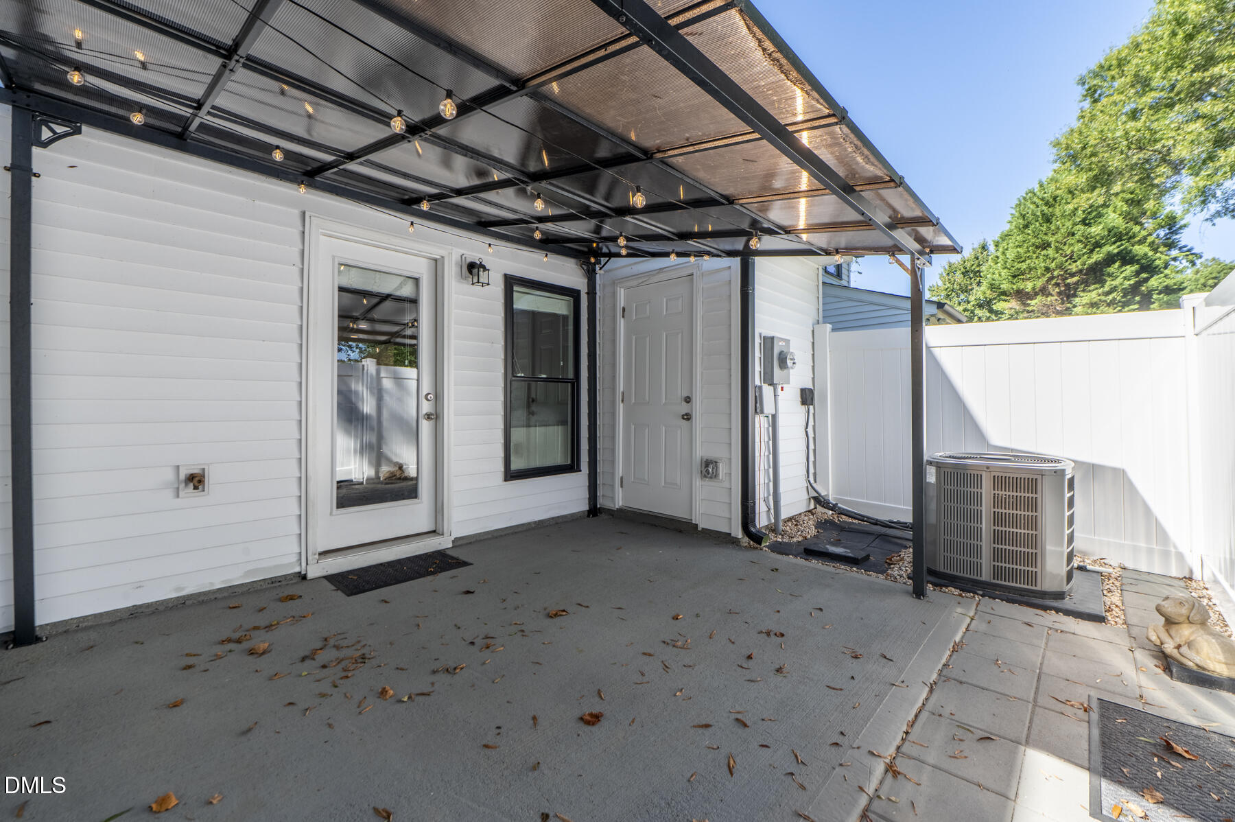 242 South Raleigh Street Angier, NC 27501 - Photo 27 of 31 Pergola with String Lights