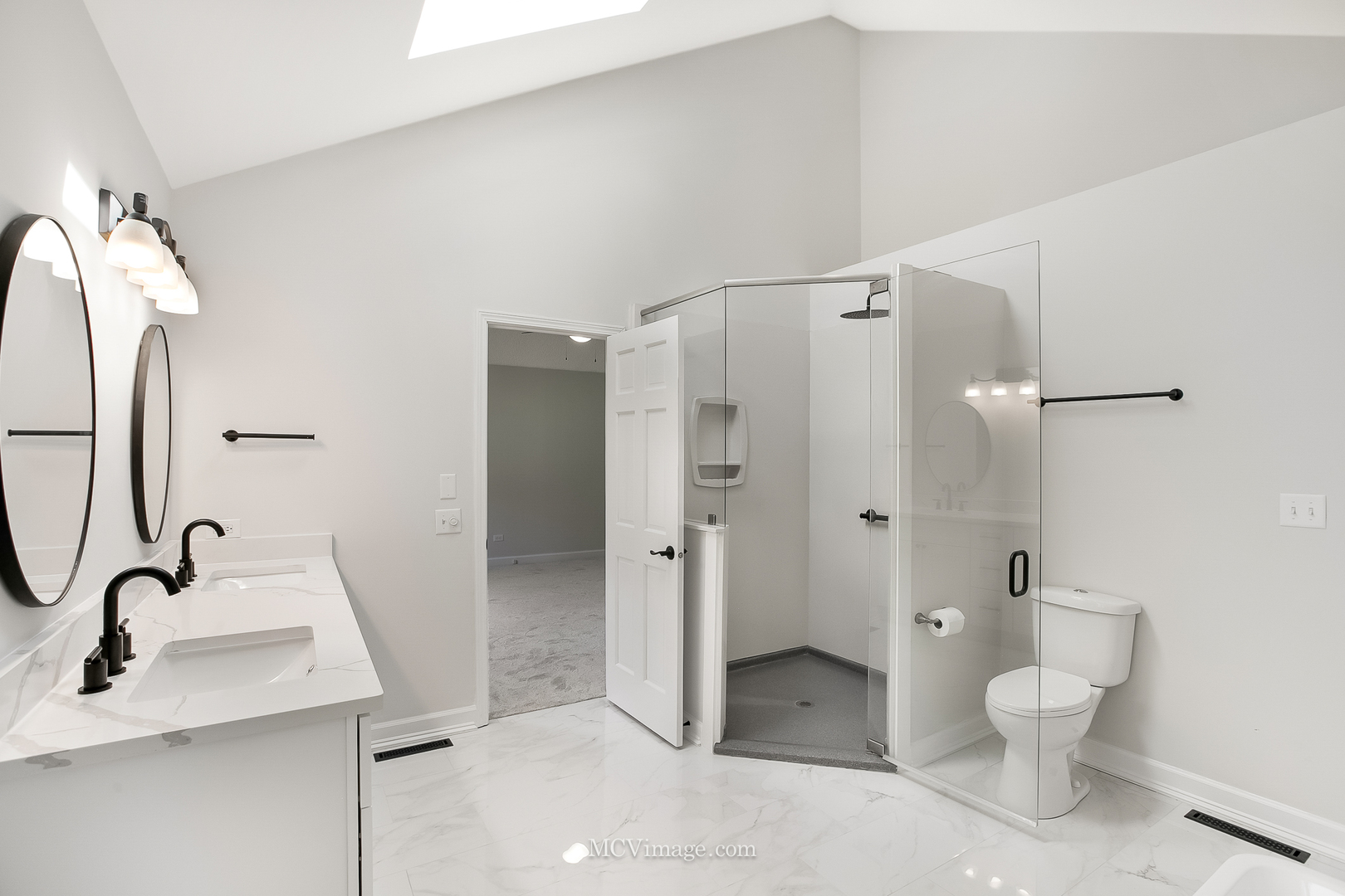 32 Robert Road Oswego, IL 60543 - Photo 24 of 33 a bathroom with a sink toilet and shower