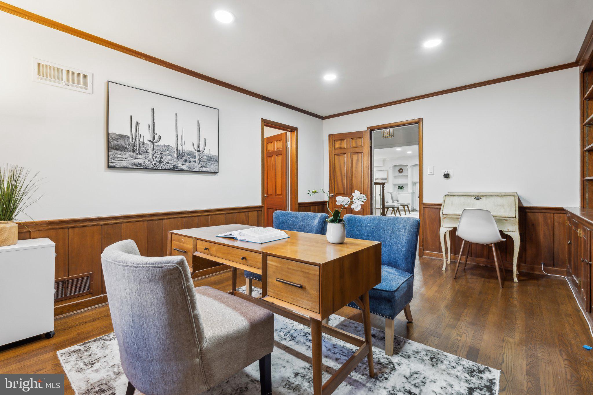 5125 Baltan Road Bethesda, MD 20816 - Photo 11 of 38 a dining room with furniture window and wooden floor