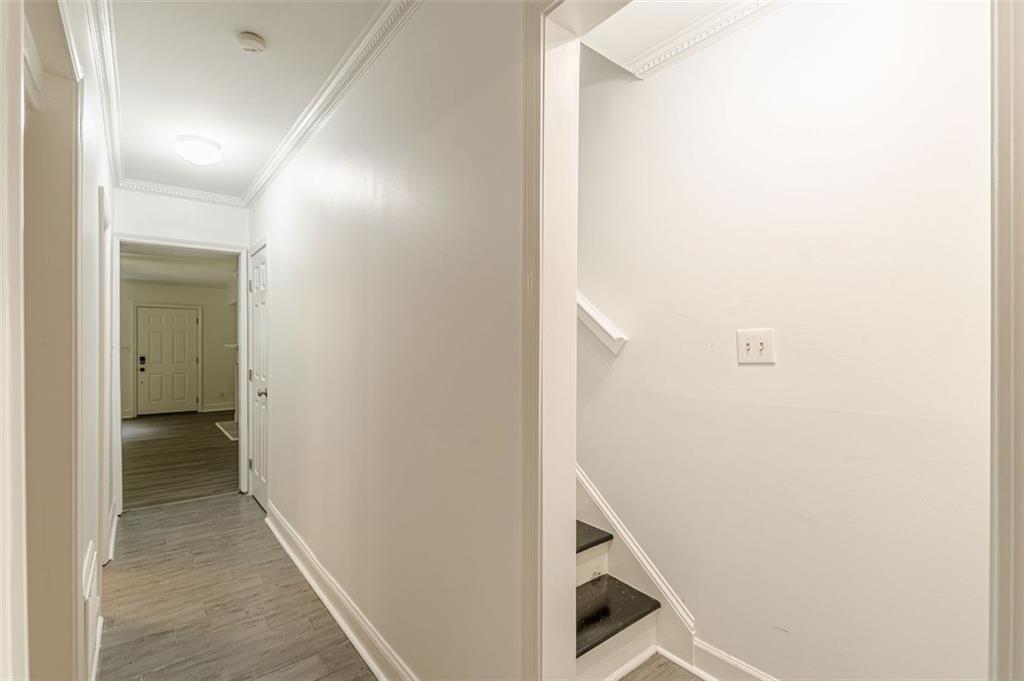 320 Alberta Terrace Northeast, Unit 3 Atlanta, GA 30305 - Photo 30 of 54 a view of a hallway with an entryway