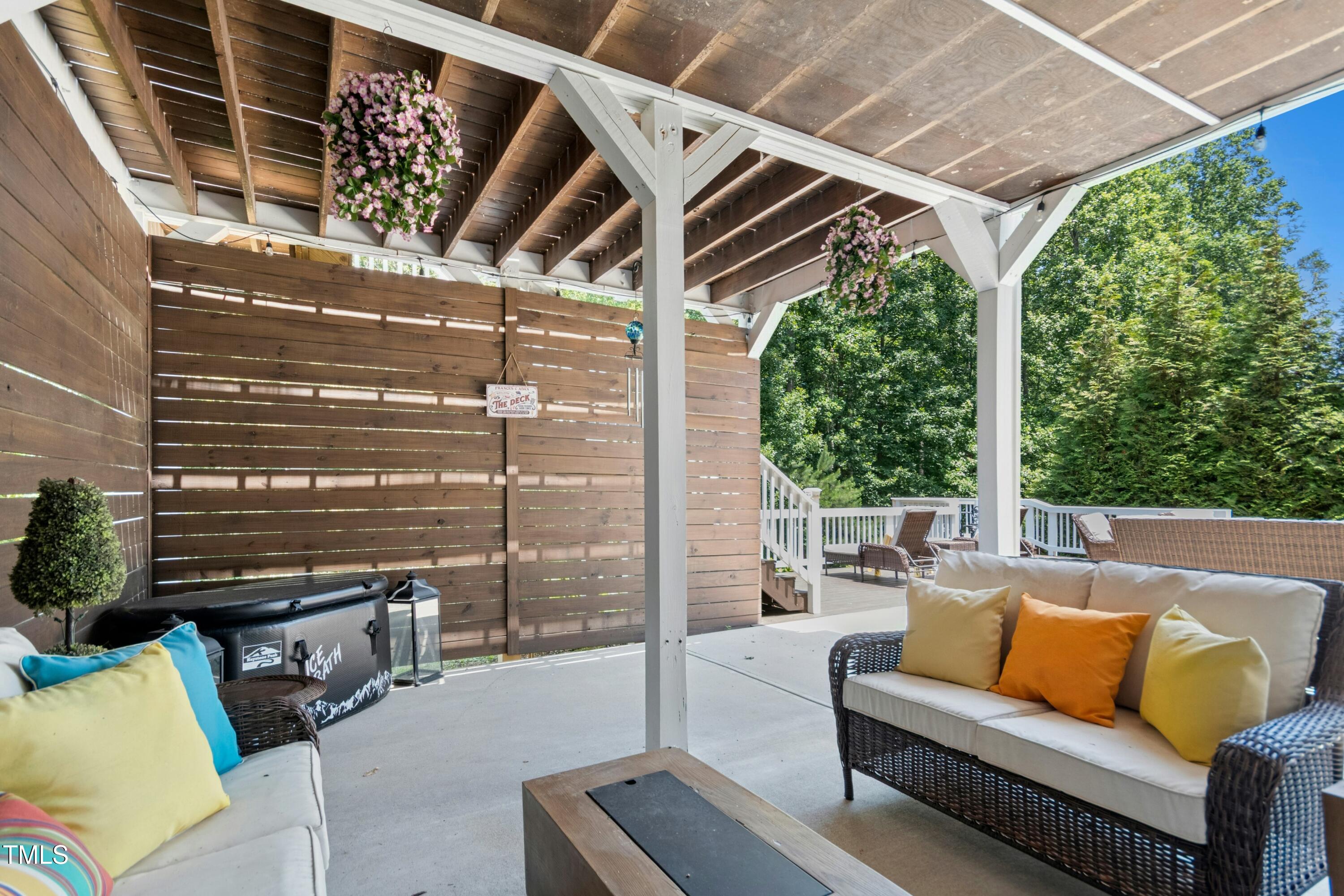 205 Aurora Road Hillsborough, NC 27278 - Photo 36 of 44 Covered Patio