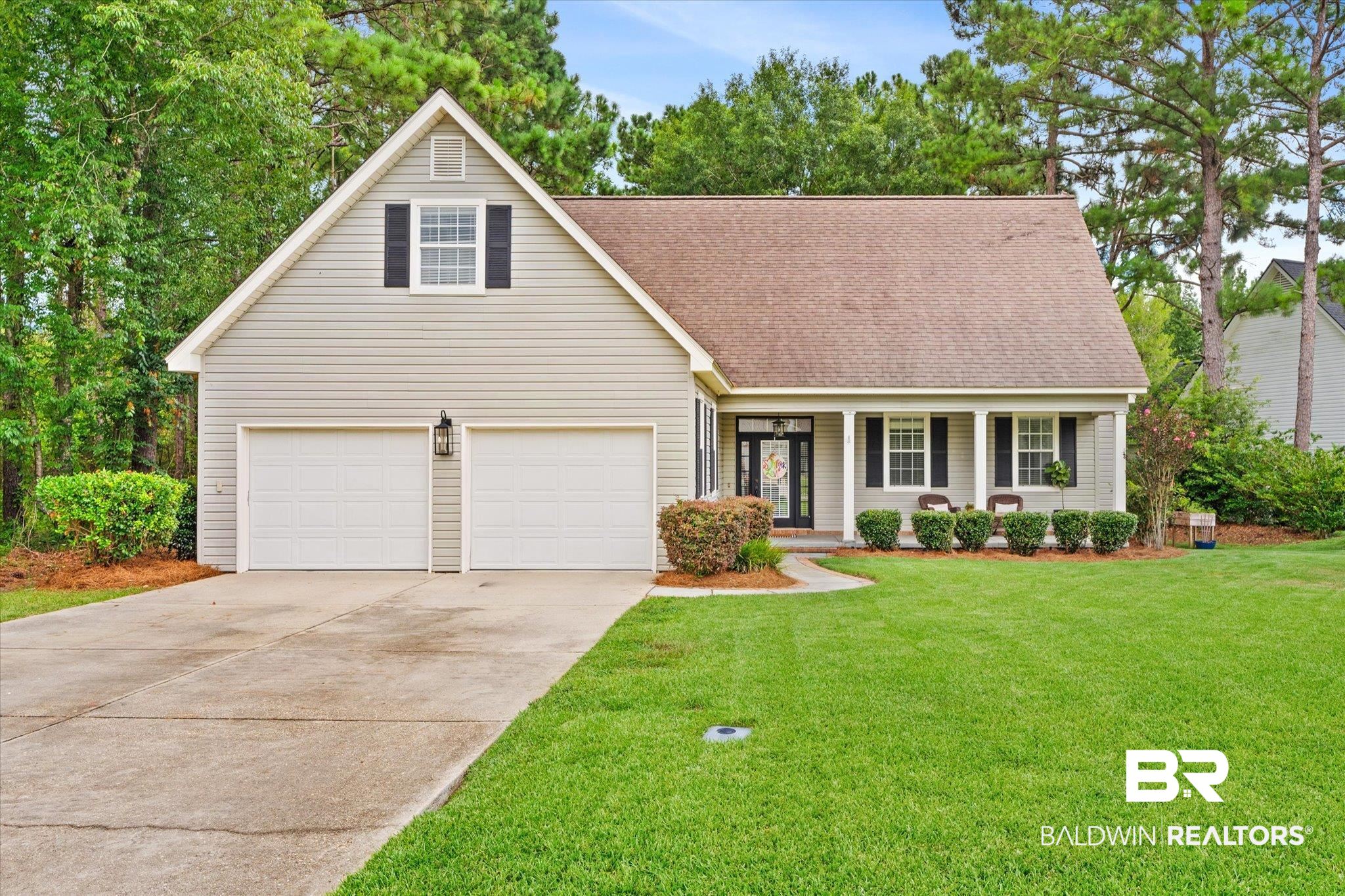 30648 Pine Court Daphne, AL 36527 - Photo 1 of 30 View of front of house with a garage and a front lawn