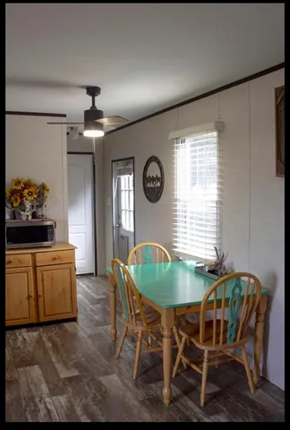 a view of front door