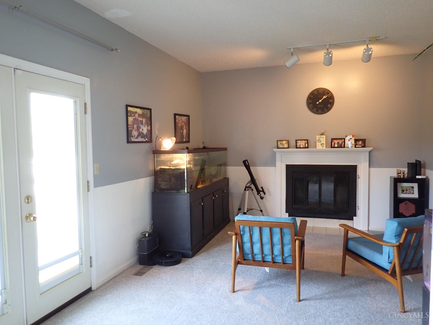 7850 Morris Road Hamilton, OH 45011 - Photo 11 of 52 Family Room with WBFR and walkout to large 26x11 deck.