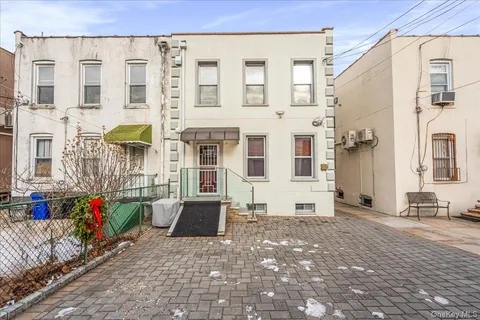 a view of a building with many windows