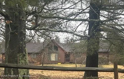 a house view with sitting space