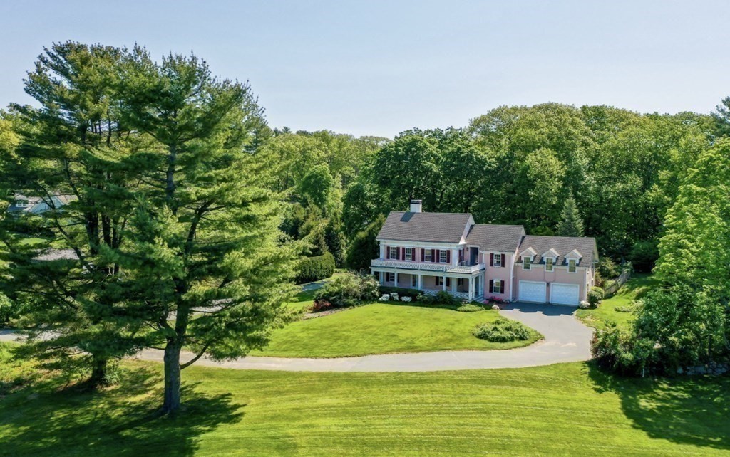 279 Meadowbrook Road Weston, MA 02493 - Photo 13 of 13 a aerial view of a house with a big yard