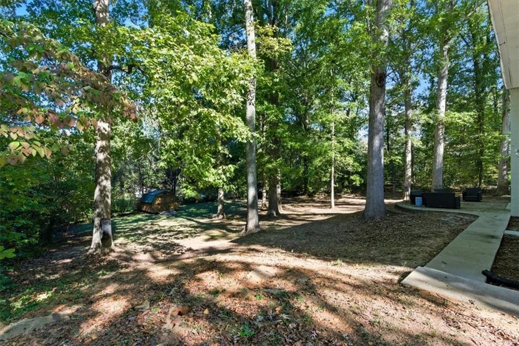 7 Thrushwood Road Northeast Rome, GA 30161 - Photo 46 of 52 a view of a tree in the middle of a yard