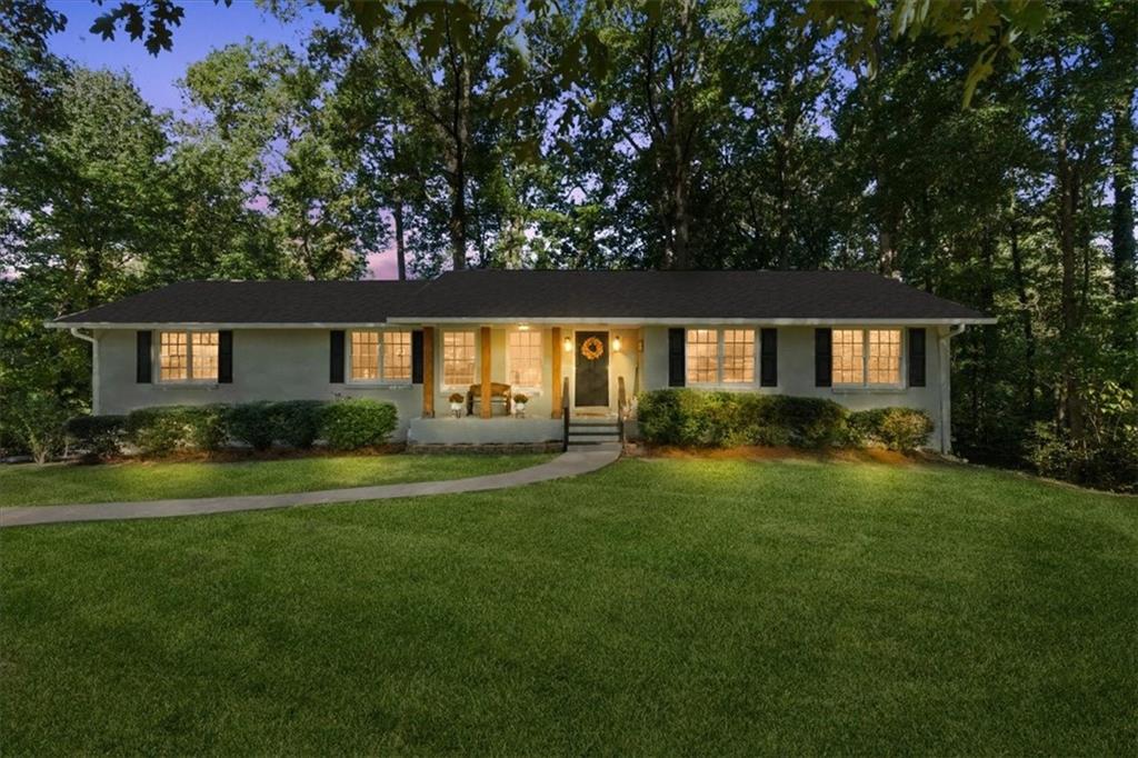 7 Thrushwood Road Northeast Rome, GA 30161 - Photo 49 of 52 a view of backyard of a house