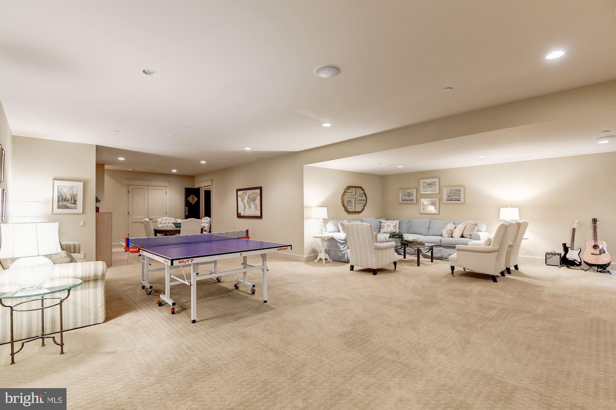 9115 Burning Tree Road Bethesda, MD 20817 - Photo 42 of 65 Lower Level Recreation Room