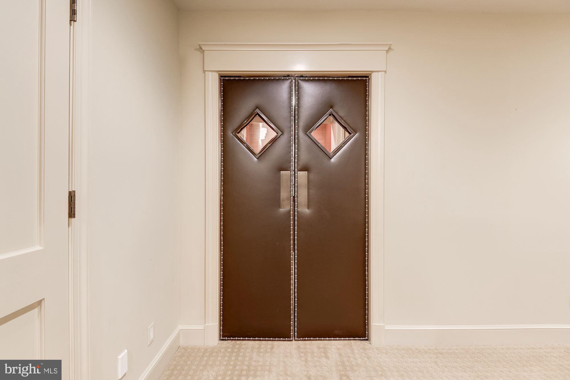 9115 Burning Tree Road Bethesda, MD 20817 - Photo 43 of 65 Entrance to Home Theater