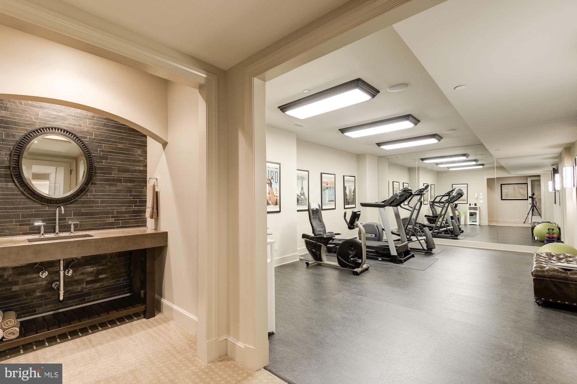 9115 Burning Tree Road Bethesda, MD 20817 - Photo 45 of 65 Entrance to Gym