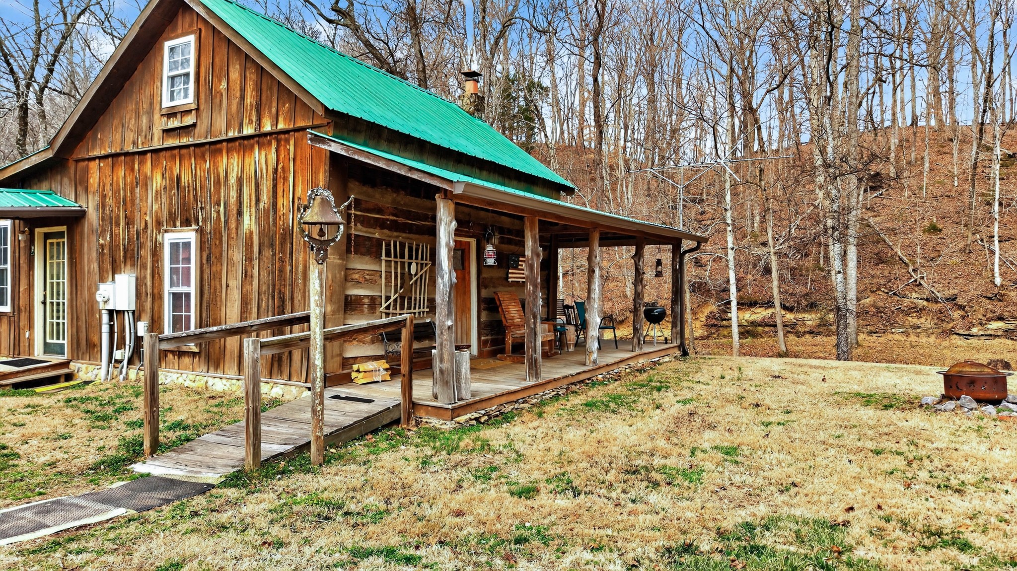 5084 Dorris Road Greenbrier, TN 37073 - Photo 12 of 89 a backyard of a house with barbeque oven table and chairs