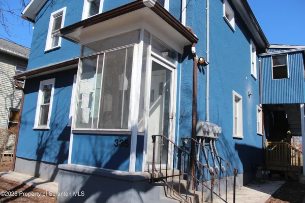 a view of outdoor space with seating area