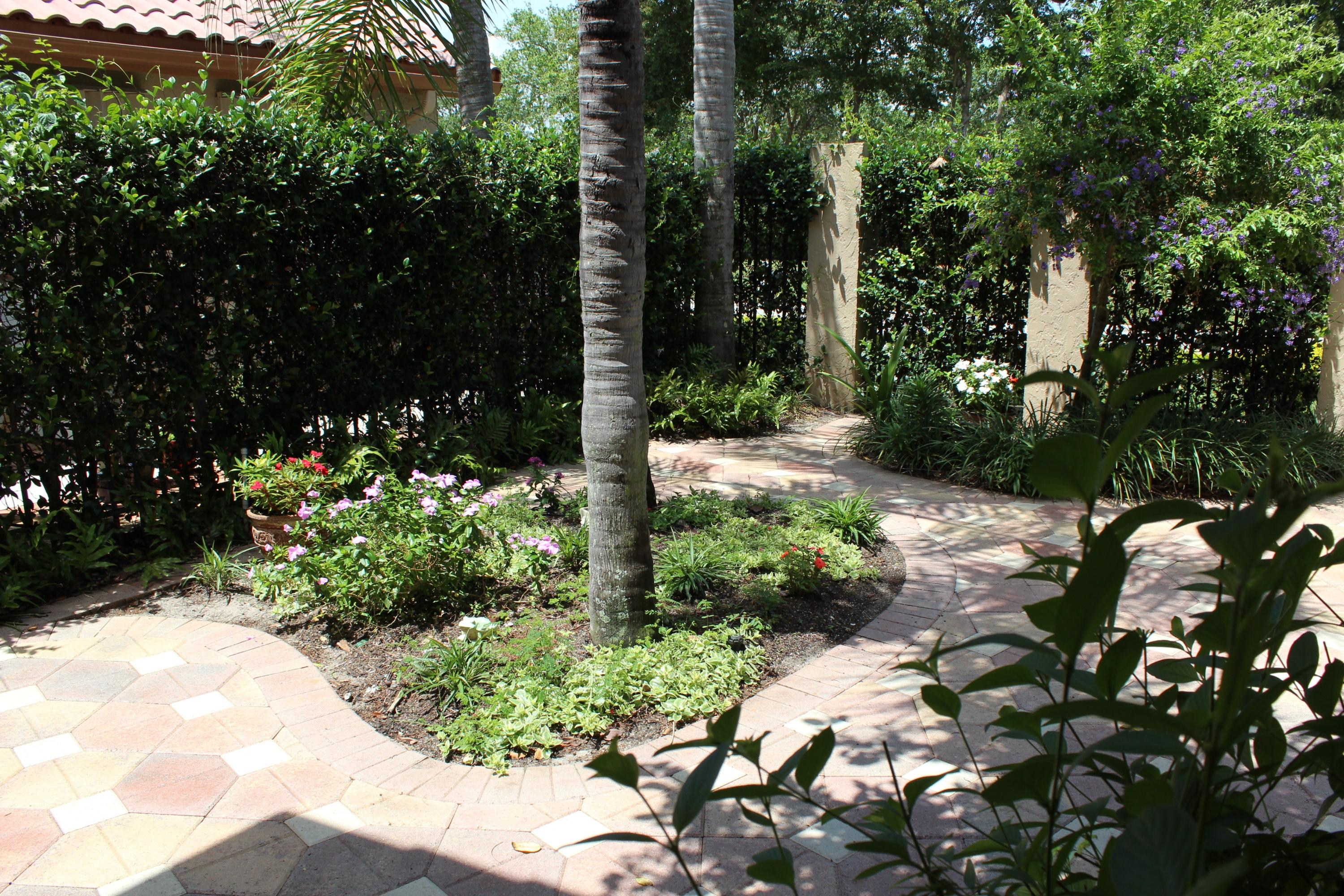 23277 Water Circle Boca Raton, FL 33486 - Photo 3 of 30 Gated Front Entry Courtyard