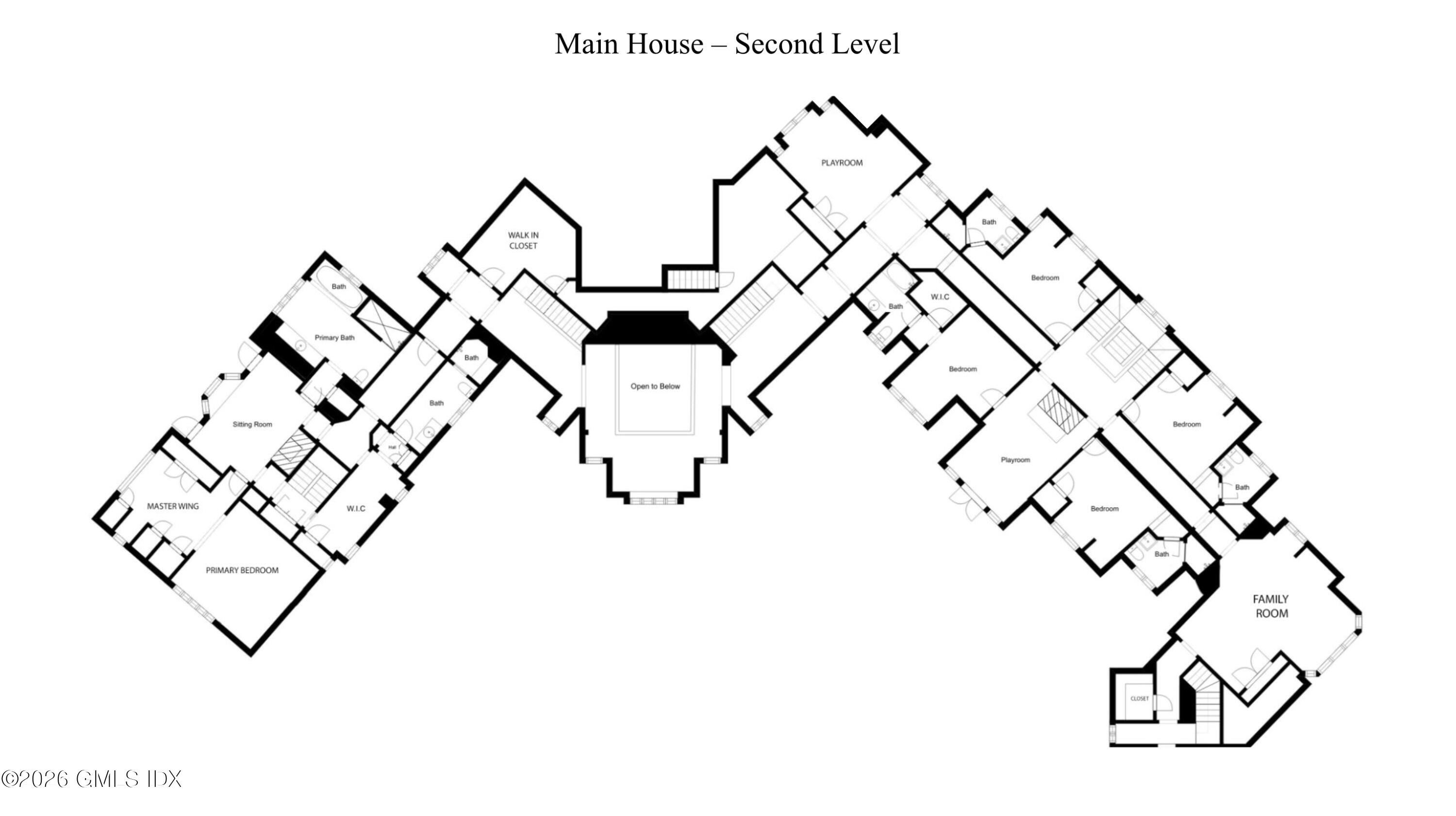 164 Round Hill Road Greenwich, CT 06831 - Photo 63 of 67 Main House Second Level