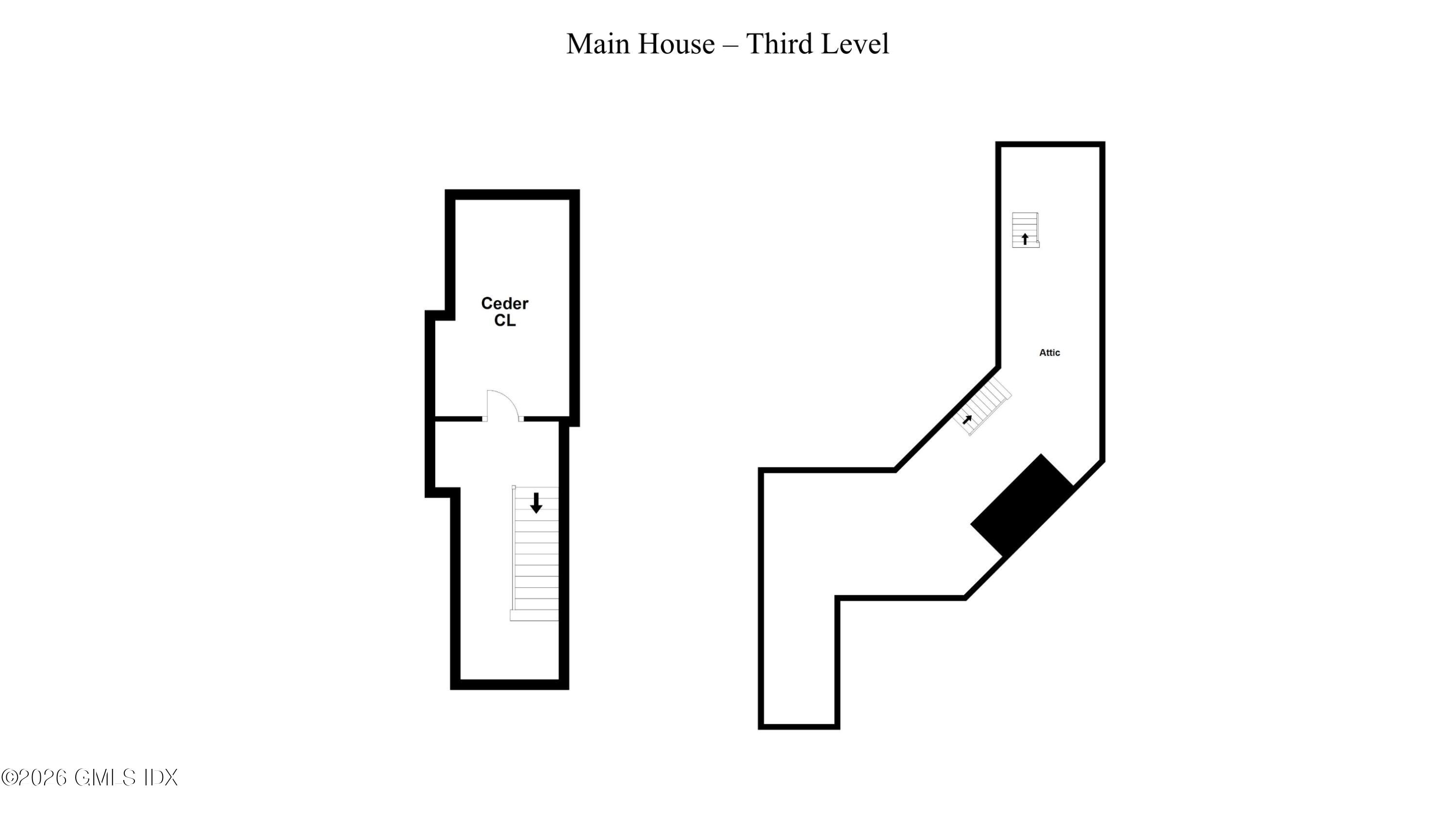 164 Round Hill Road Greenwich, CT 06831 - Photo 64 of 67 Main House Third Level
