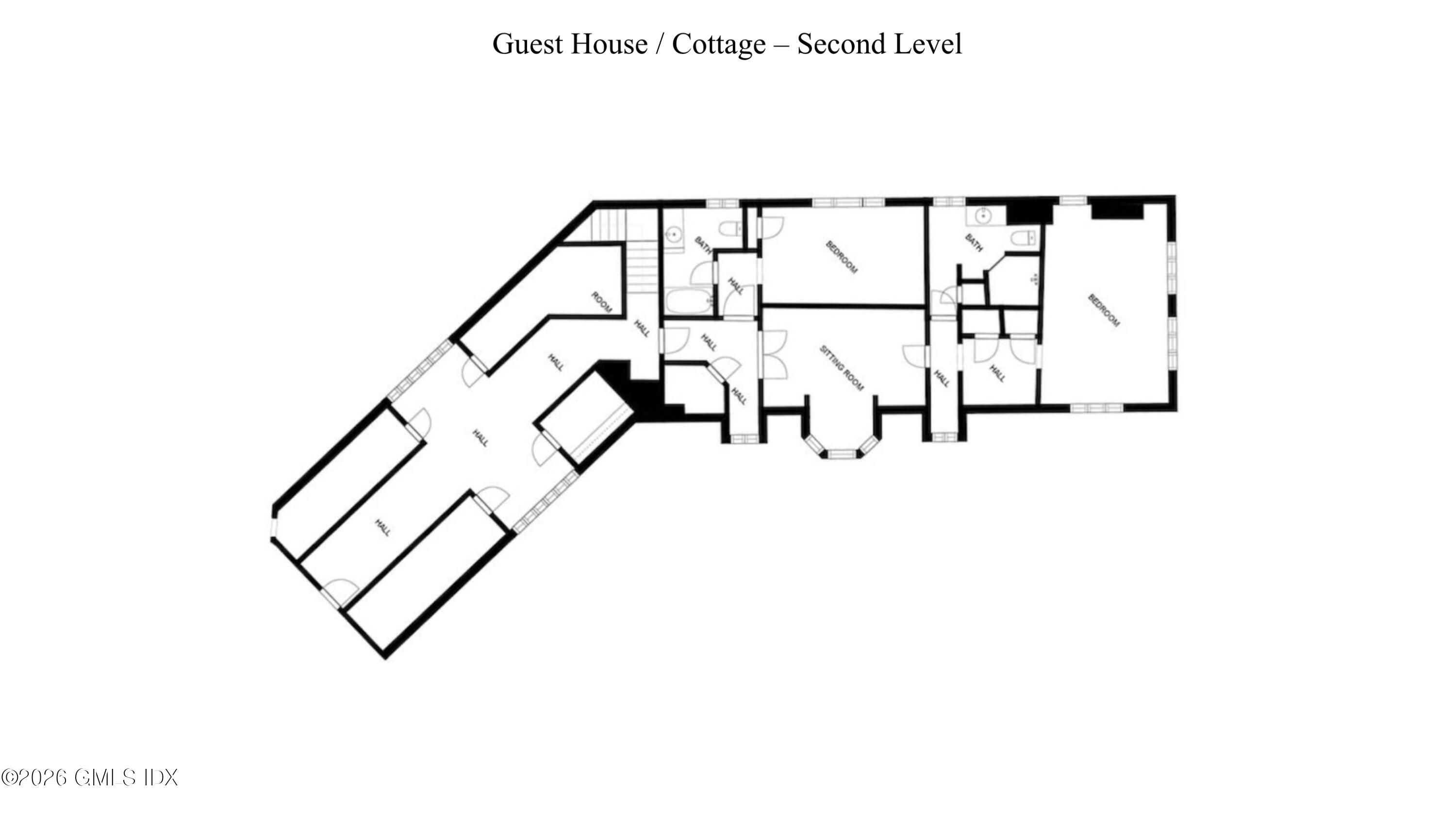 164 Round Hill Road Greenwich, CT 06831 - Photo 67 of 67 Guest House Second Level