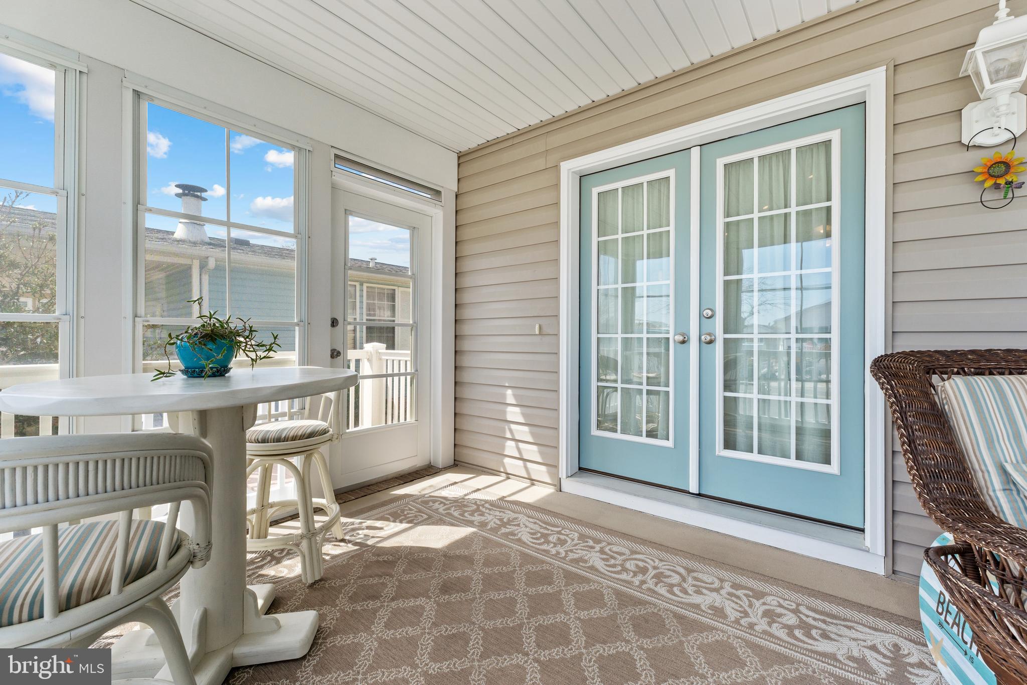 197 Clamshell Road Ocean City, MD 21842 - Photo 28 of 78 French Doors to Dining Area