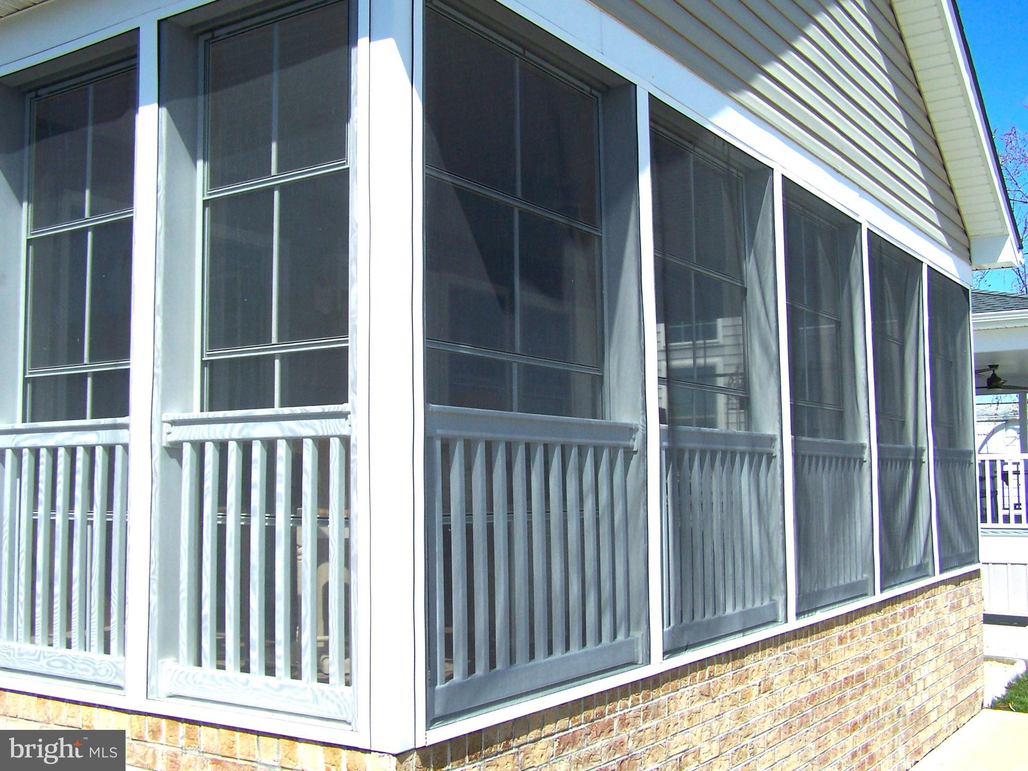 197 Clamshell Road Ocean City, MD 21842 - Photo 8 of 78 Screened Porch with Vinyl Windows