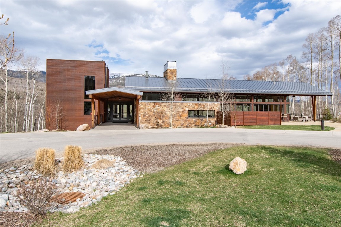 17 Vendette Road Silverthorne, CO 80498 - Photo 35 of 50 a view of a house with a yard