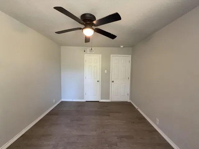 wooden floor in an empty room