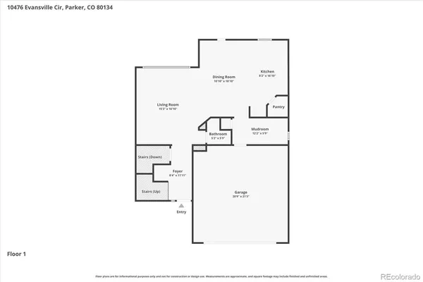 $648,900 | 10476 Evansville Circle, Parker, CO 80134