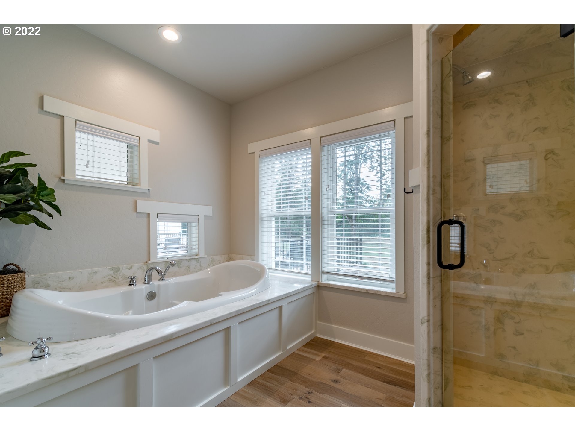 37190 Wheeler Road Pleasant Hill, OR 97455 - Photo 14 of 29 a bathroom with a sink double vanity and a mirror