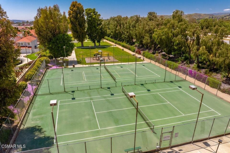 3306 Darby Street, Unit 402 Simi Valley, CA 93063 - Photo 18 of 31 a view of a tennis court