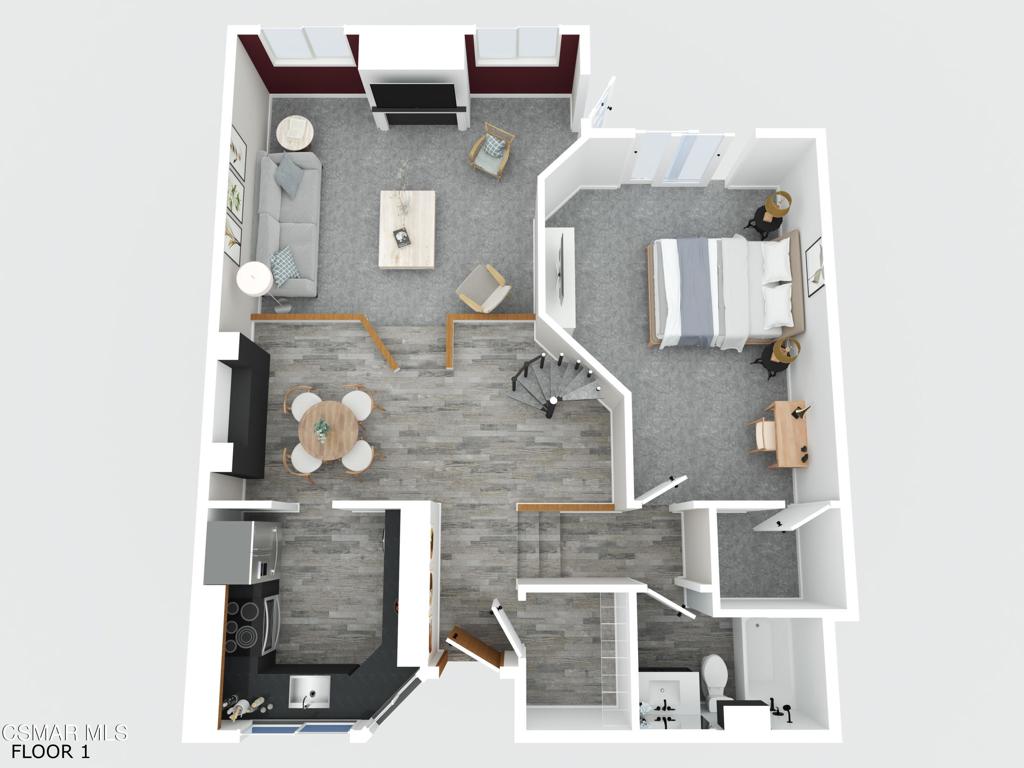 3306 Darby Street, Unit 402 Simi Valley, CA 93063 - Photo 30 of 31 view of rooftop