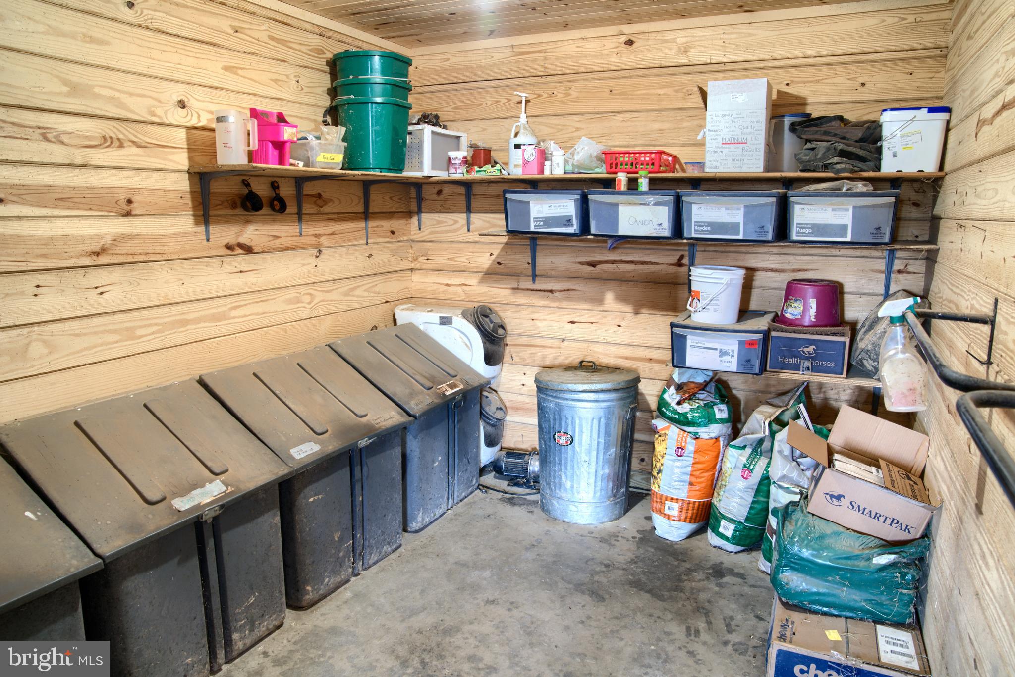 14000 Frederick Road Cooksville, MD 21723 - Photo 28 of 135 Feed Room with Built-in Shelving