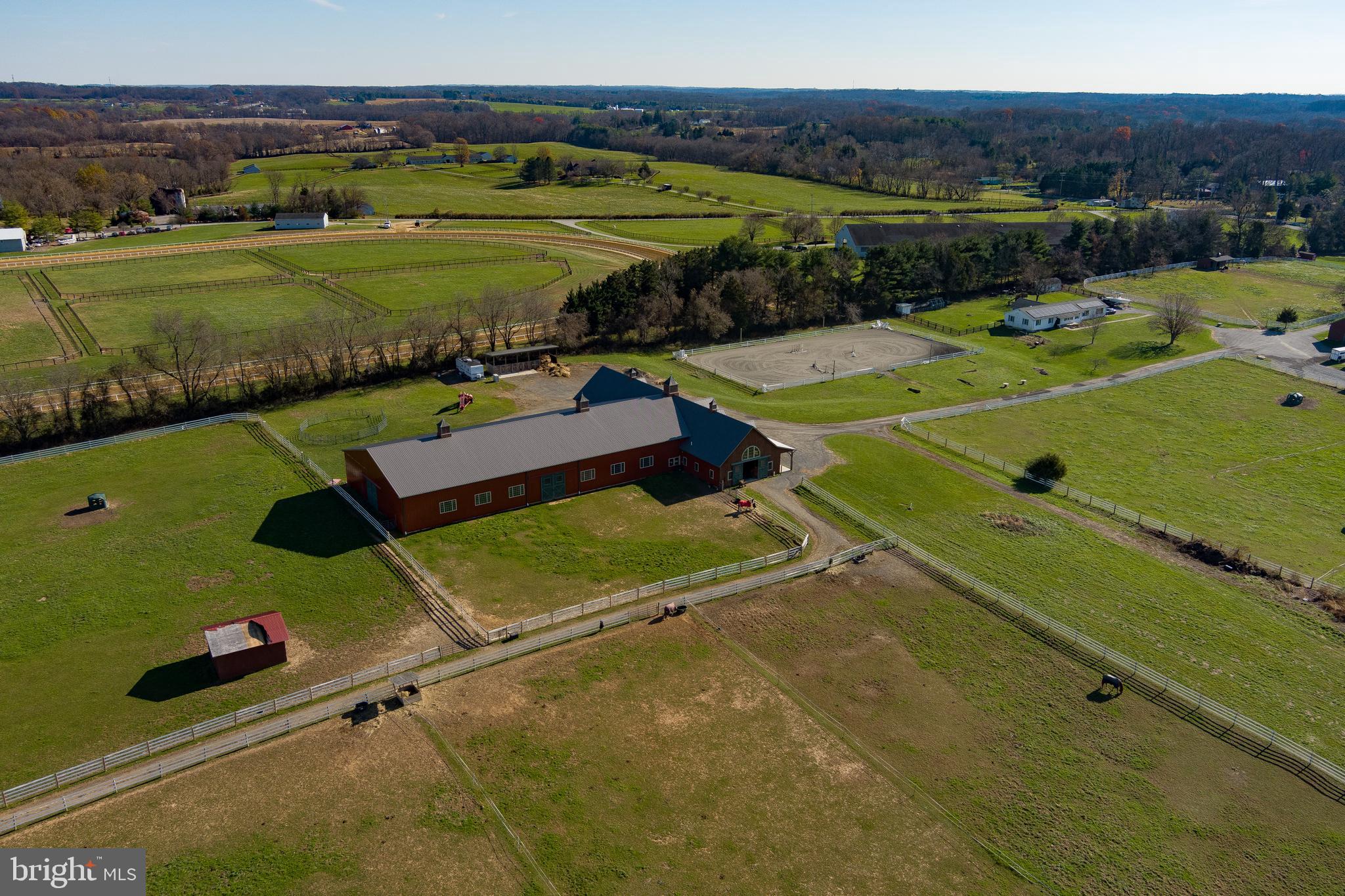 14000 Frederick Road Cooksville, MD 21723 - Photo 37 of 135 Aerial of Main Barn