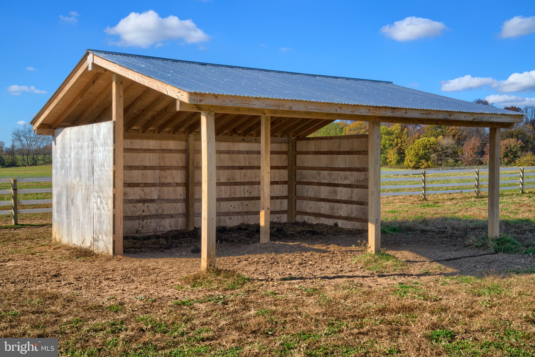 14000 Frederick Road Cooksville, MD 21723 - Photo 66 of 135 Run-in Sheds Make Field Board an Option