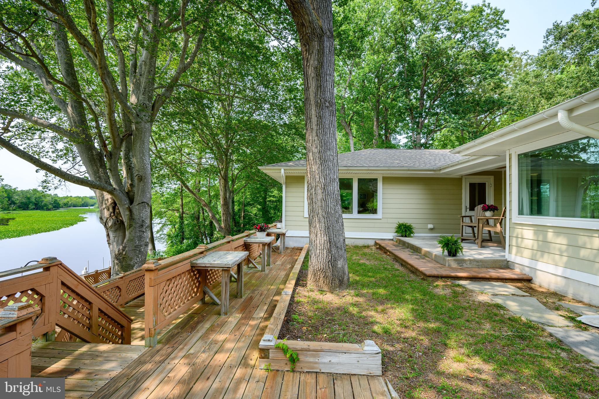 25292 Sandy Point Road Greensboro, MD 21639 - Photo 44 of 65 Upper backyard with patio