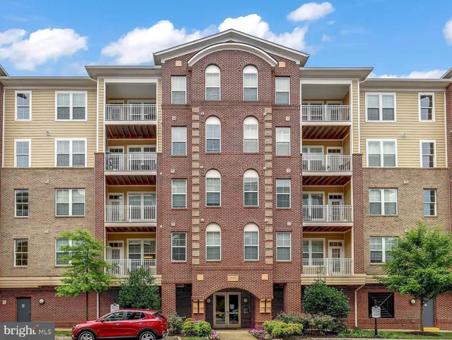 a front view of a building