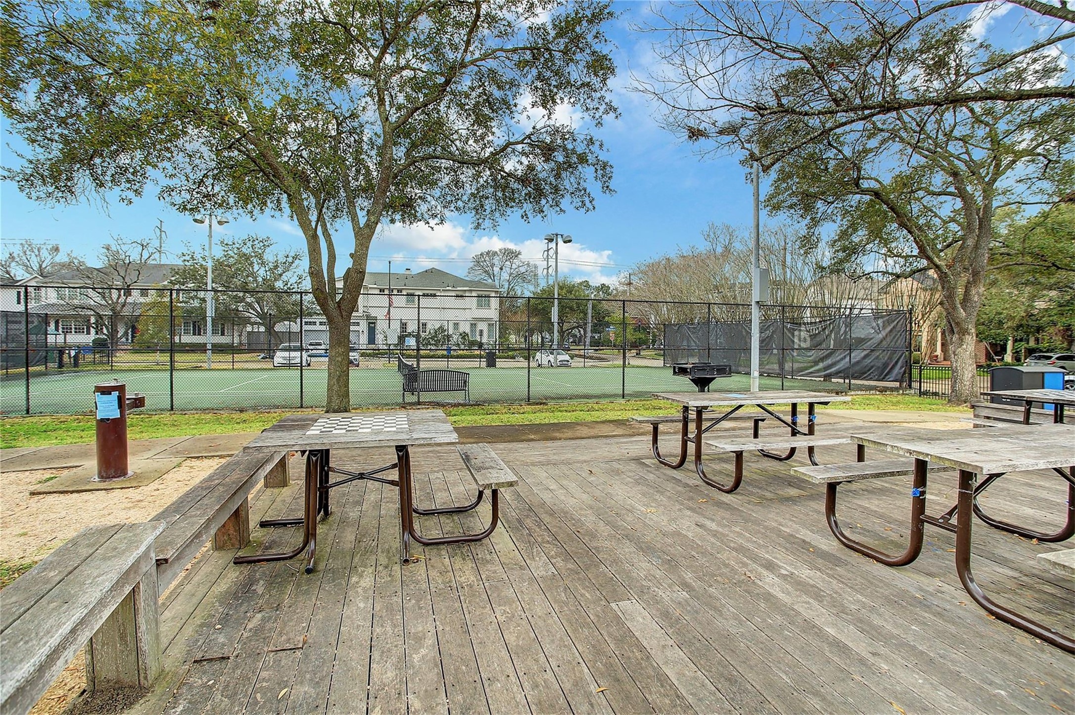 4148 Bissonnet Street West University Place, TX 77005 - Photo 36 of 39 a view of a park with bench and trees