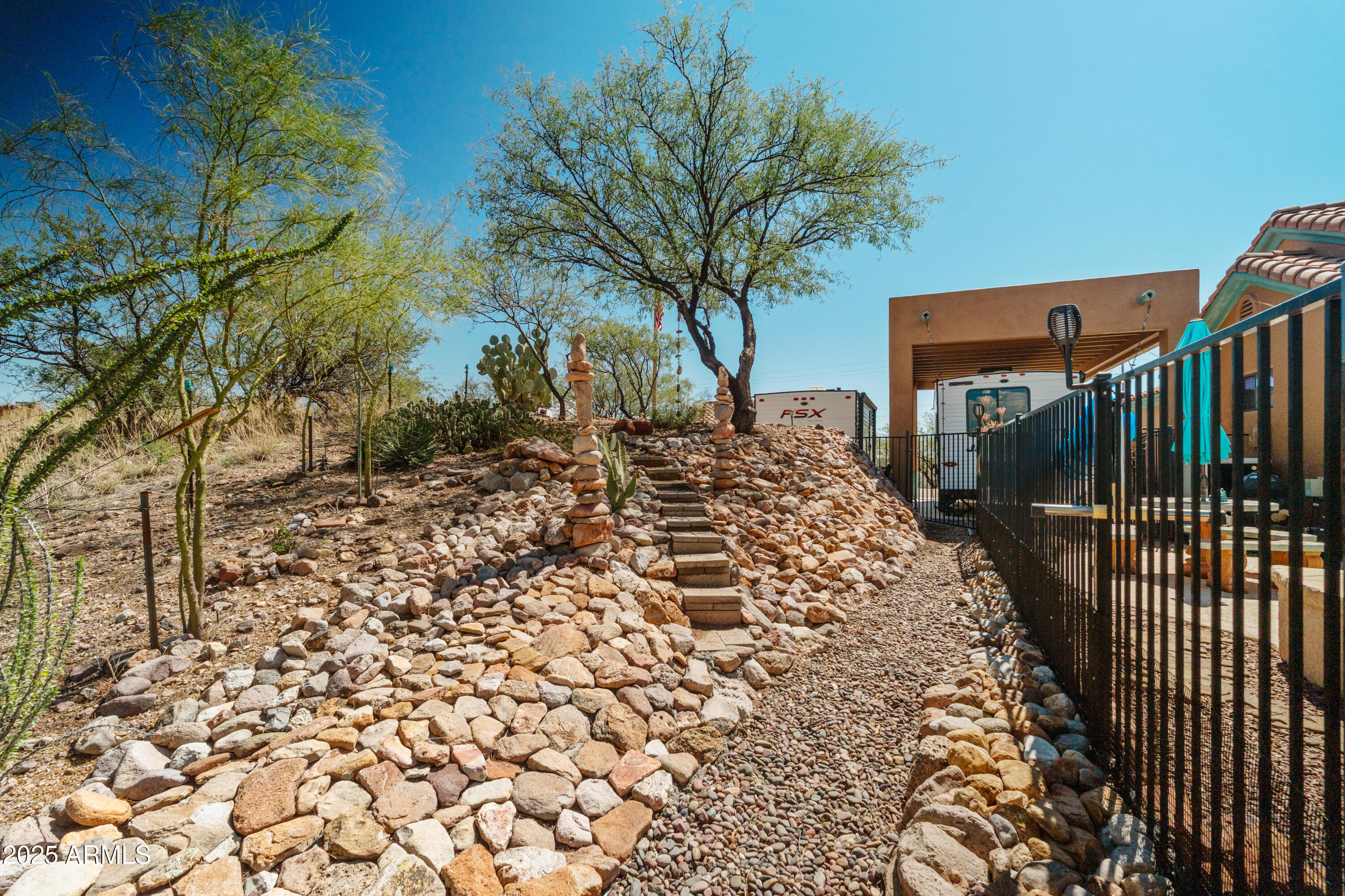 608 Paseo Reforma Rio Rico, AZ 85648 - Photo 40 of 50 a view of a backyard