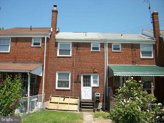 8353 Kavanagh Road Dundalk, MD 21222 - Photo 2 of 2 Exterior Rear