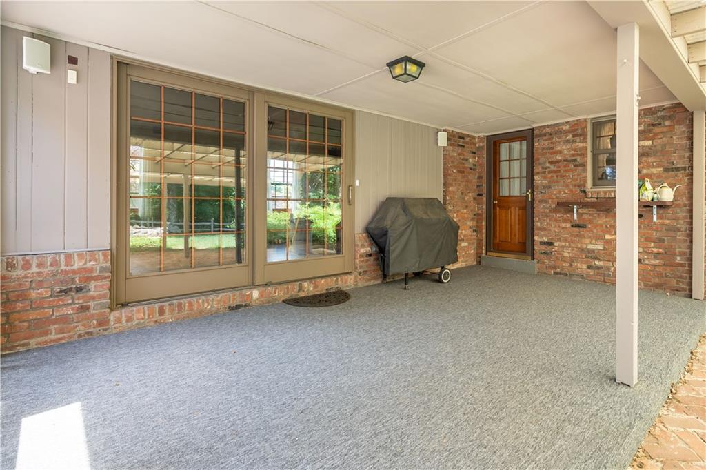 121 Sylvania Drive Pittsburgh, PA 15236 - Photo 21 of 25 ANOTHER VIEW OF THE PATIO. NATURAL GAS GRILL IS INCLUDED.