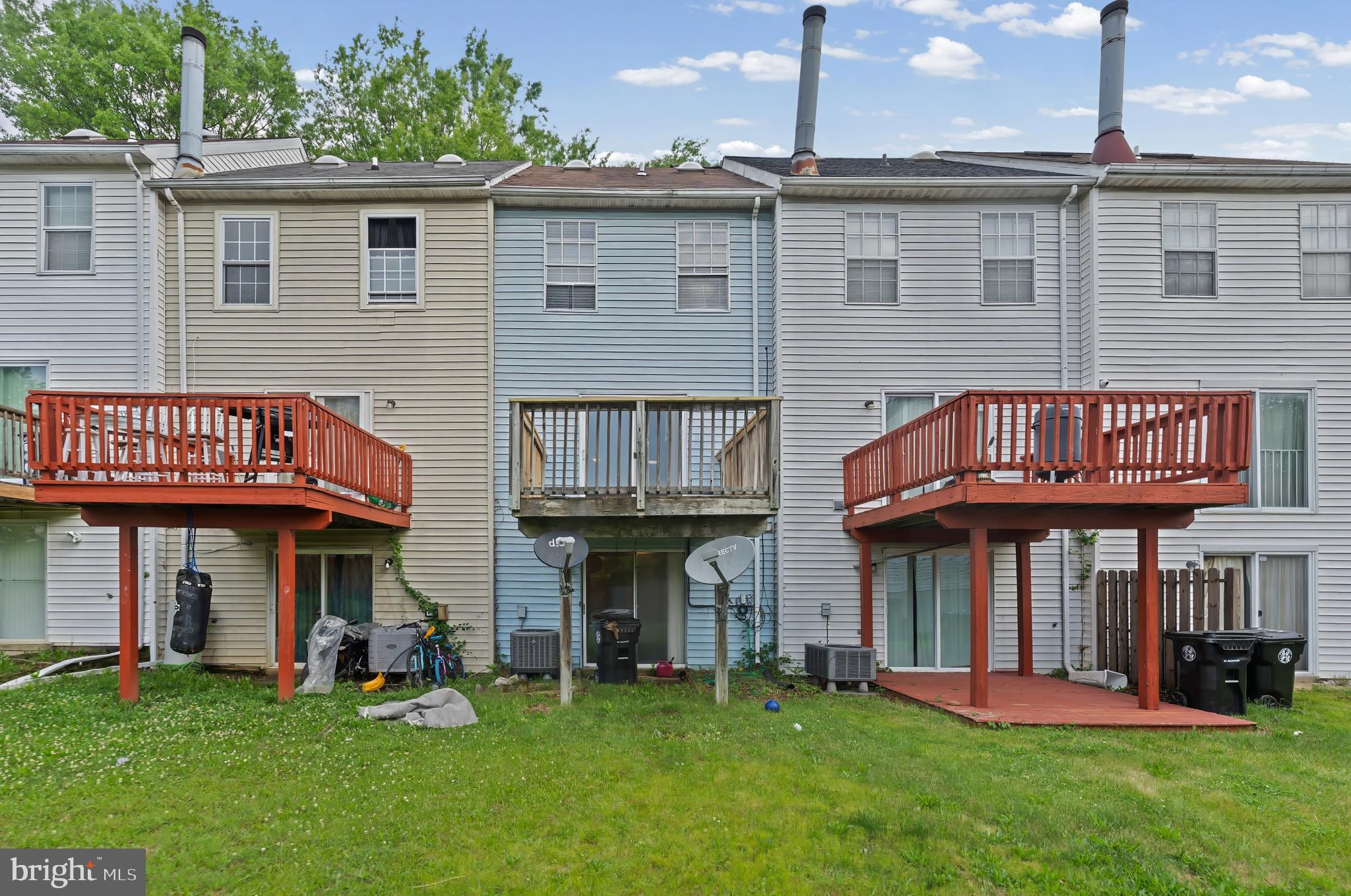 6957 Rockfield Road Windsor Mill, MD 21244 - Photo 19 of 20 Rear View- Deck and walkout Level