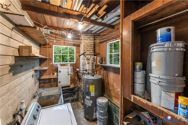 a kitchen with a stove and a refrigerator