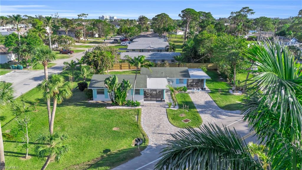 2134 Palm Street Naples, FL 34112 - Photo 24 of 36 an aerial view of a house with garden space ocean view