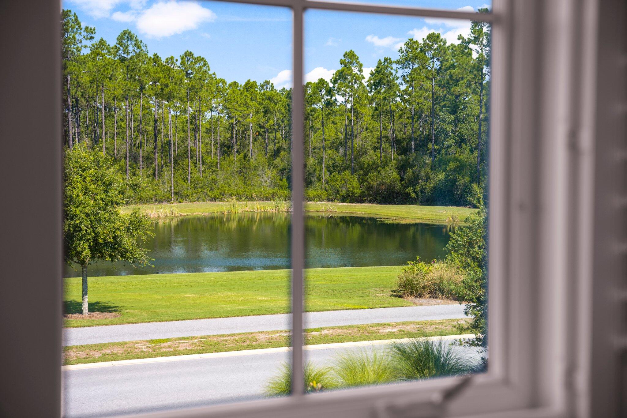916 Pathways Dr Inlet Beach Inlet Beach, FL 32461 - Photo 23 of 48 a view of swimming pool from a window