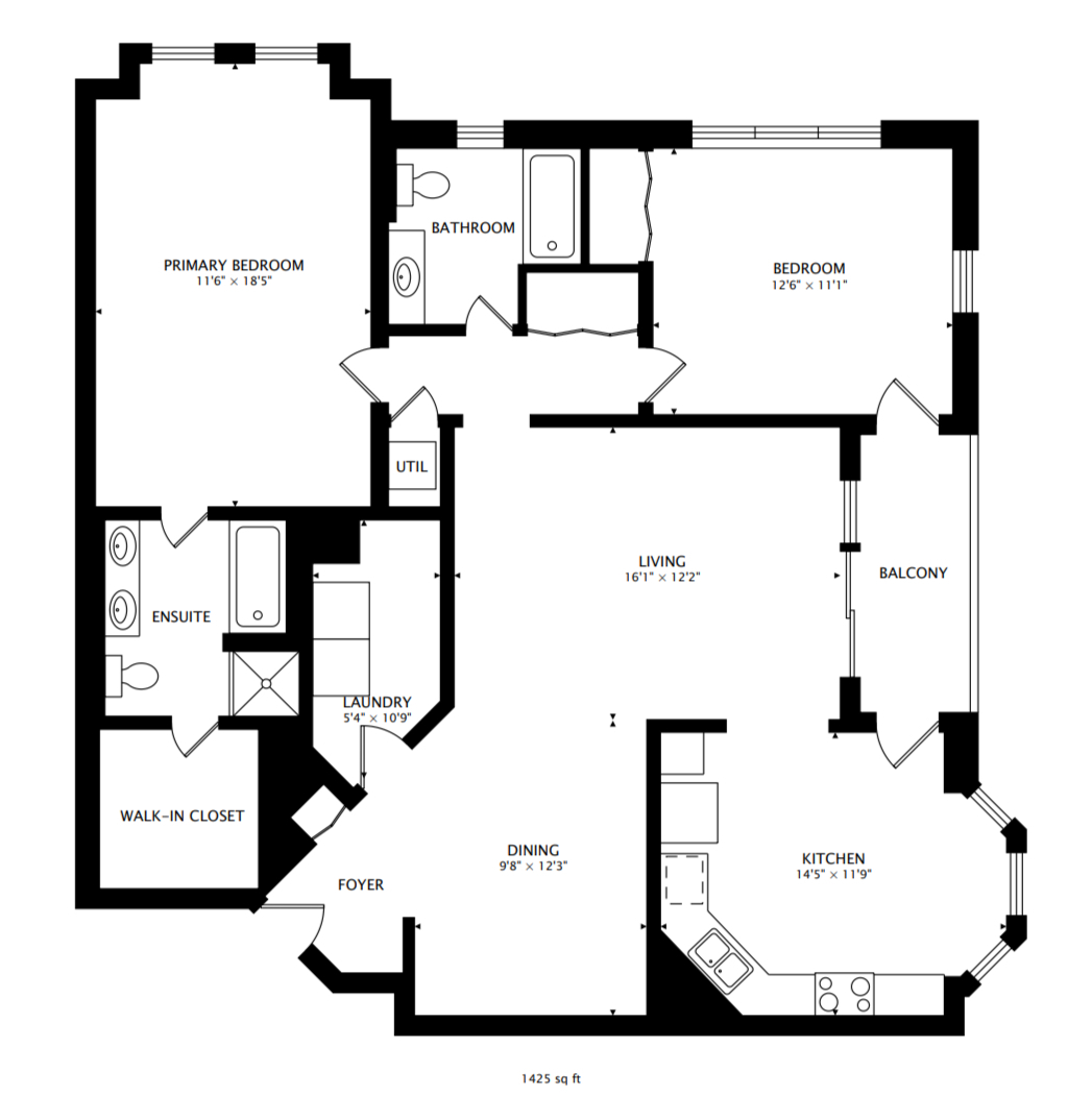 715 Astor Lane, Unit 307 Wheeling, IL 60090 - Photo 25 of 38 a picture of floor with a white wall and picture