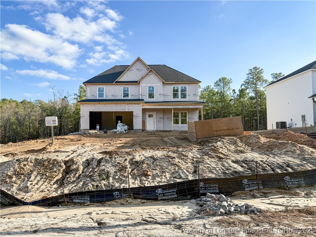 1110 Alex Baker (lot 4) Road Raeford, NC 28376 - Photo 1 of 2 a front view of a house with a yard