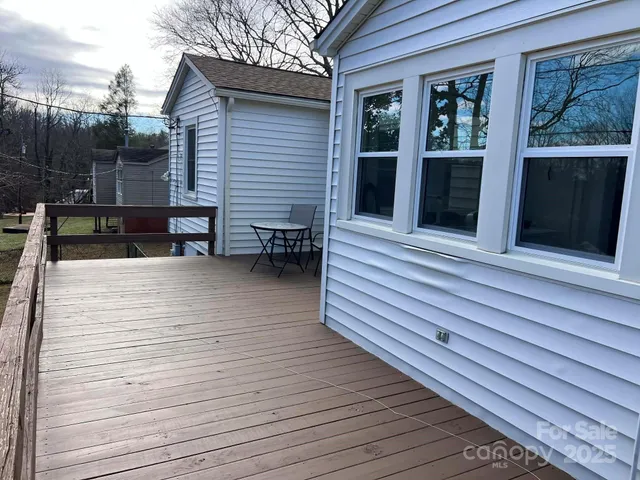 a view of outdoor seating space