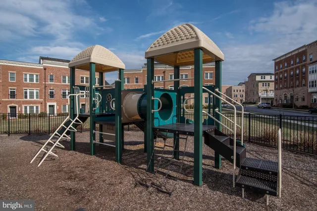 a view of a building with a street