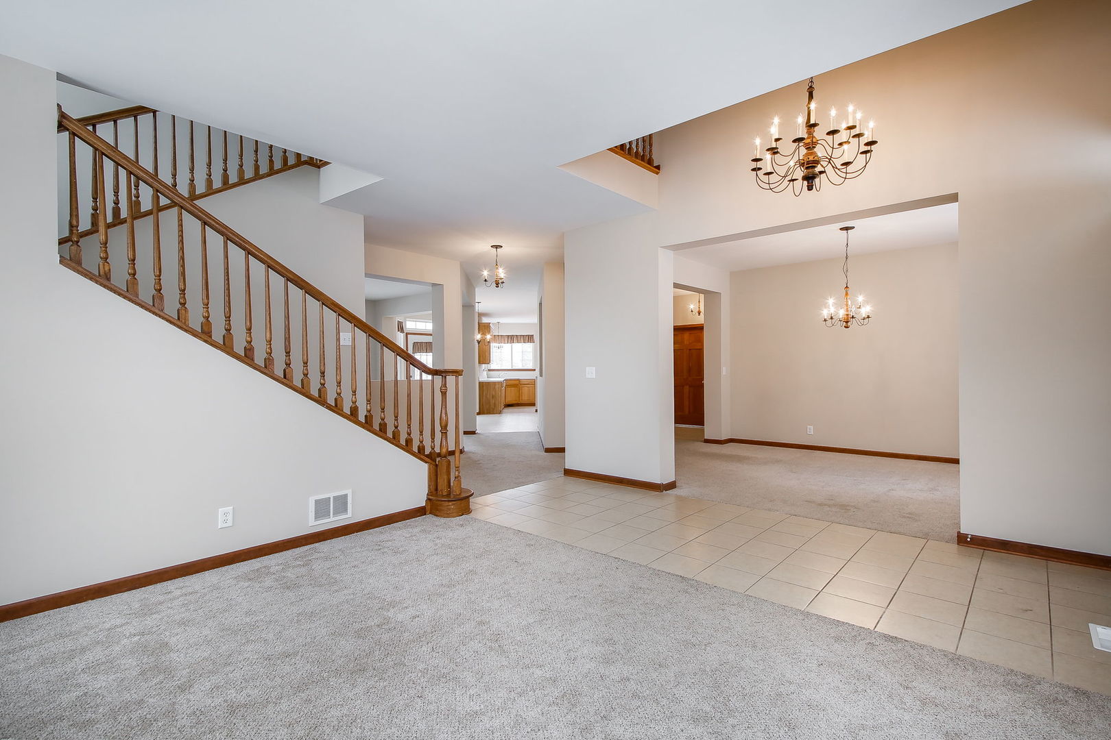 745 Boyce Road Sugar Grove, IL 60554 - Photo 5 of 38 a view of a hallway with staircase