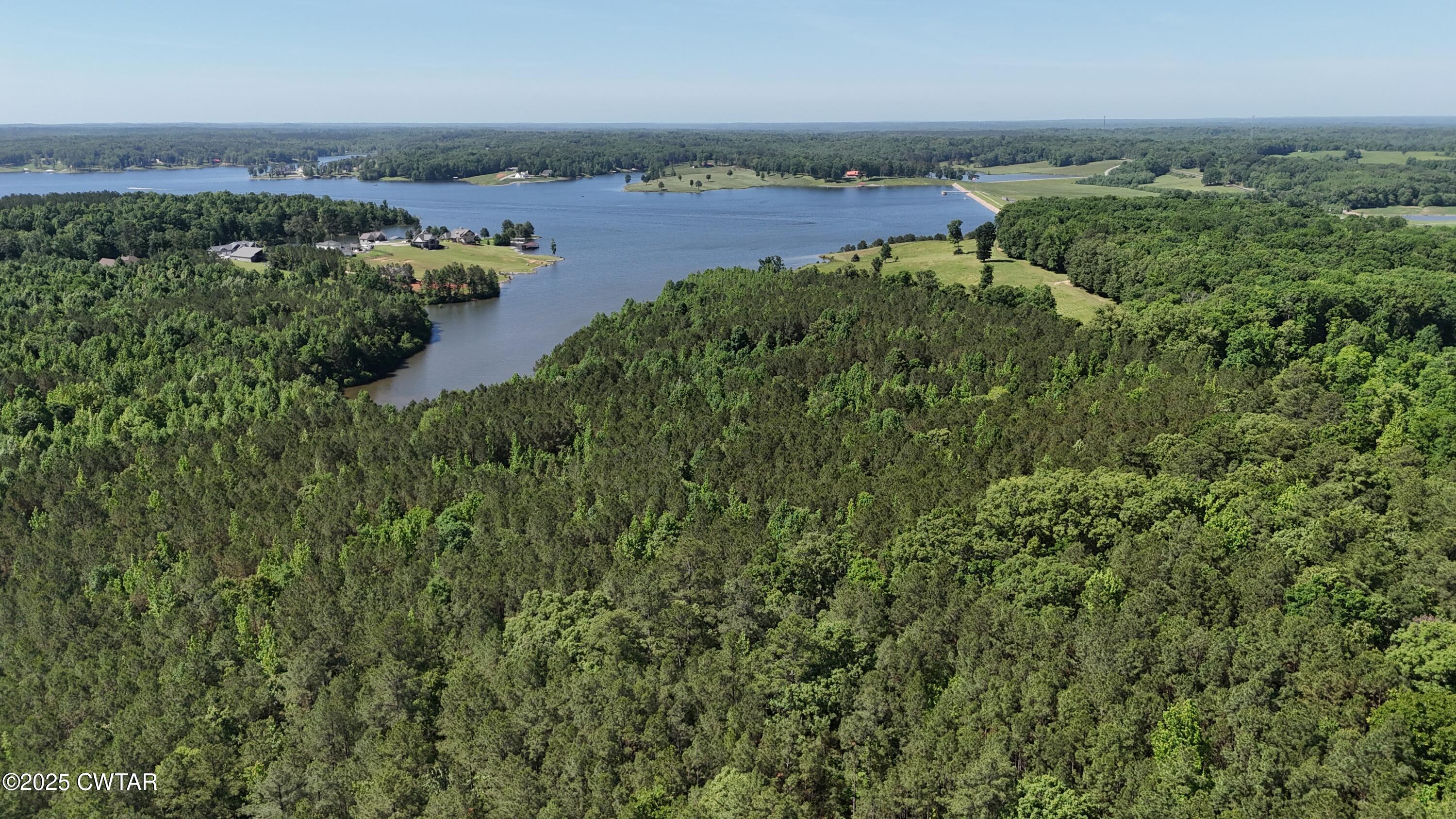 398 Baker Road Huntingdon, TN 38344 - Photo 21 of 23 an aerial view of residential houses with outdoor space and trees